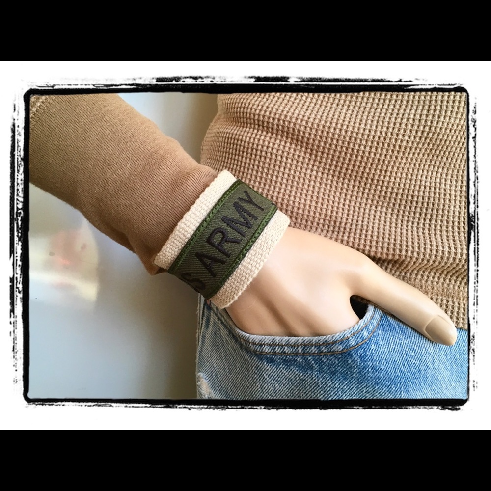 🇺🇸 US ARMY BRACELET CUFF 🇺🇸